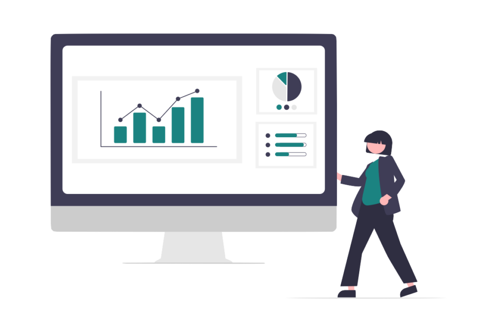 An illustration showing how sellers can manage their dashboard after joining us to sell tradelines.