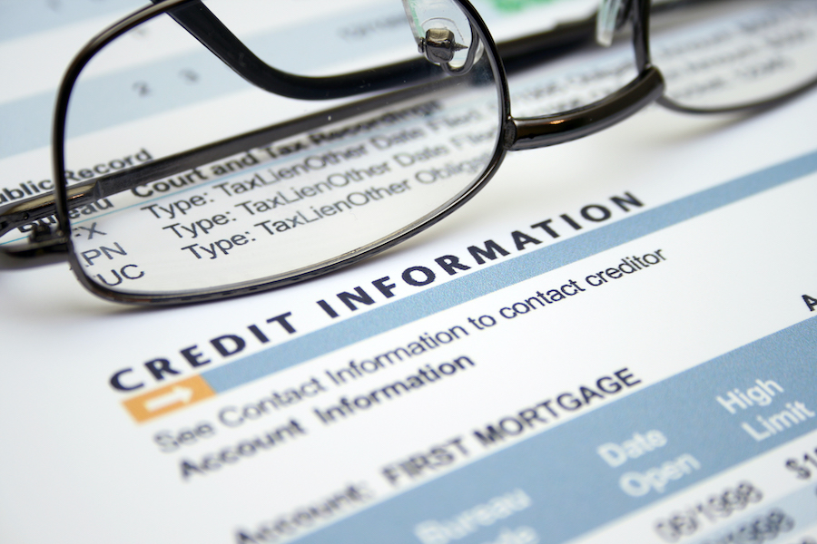 Credit tradeline information form